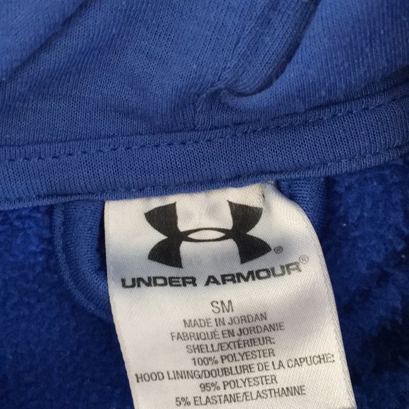 Under Armour Blue Hoodie - Picture 5 of 5